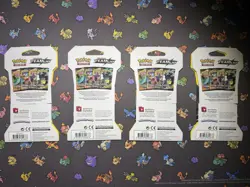 Pokemon TCG Sun & Moon Team Up Sleeved Booster Pack Art Set - Sealed Lot of 4 - Image 4