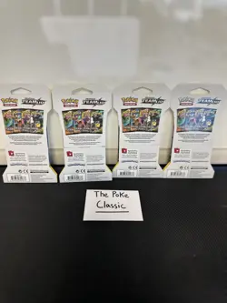 Pokemon TCG - SM: Team Up Sleeved Art Set (Complete 4 Packs) SEALED RARE! - Image 3