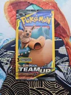 Pokemon Sun and Moon Team Up 3 Card Mini Booster Packs Complete Art Set Lot of 4 - Image 5