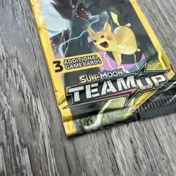Pokemon TCG: Team Up Mini Booster Pack 3 Card- Pikachu Art- Factory Sealed - Image 5