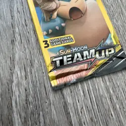 Pokemon TCG: Team Up Mini Booster Pack 3 Card- Evee/Snorlax Art- Factory Sealed - Image 5