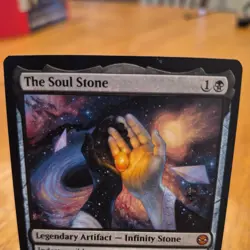 MtG Spider-Man, The Soul Stone NM #0066 Magic The gathering Mythic Artifact - Image 2