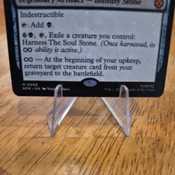 MtG Spider-Man, The Soul Stone NM #0066 Magic The gathering Mythic Artifact - Image 3
