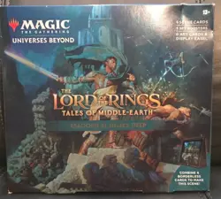 MTG Aragorn at Helm's Deep Scene Box - Magic The Gathering Lord of the Rings*NEW 195166207438 - Image 1