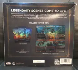MTG Aragorn at Helm's Deep Scene Box - Magic The Gathering Lord of the Rings*NEW 195166207438 - Image 2