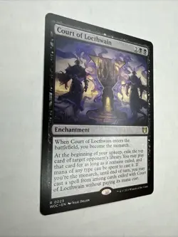 Court of Locthwain Normal R Commander: Wilds of Eldraine 23 NM - Image 2