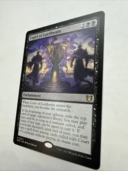 Court of Locthwain Normal R Commander: Wilds of Eldraine 23 NM - Image 3