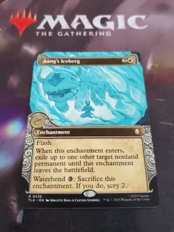 Mtg. Aang's Iceberg. Borderless. Avatar: The Last Airbender. Pack Fresh - Image 1