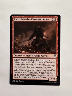 Swashbuckler Extraordinaire - MTG Commander Legends Battle for Baldur's Gate NM - Image 1