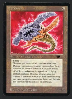 ***Tetravus*** MTG Antiquities Magic Kid Icarus - Image 1