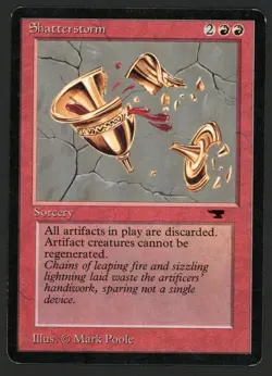 ***Shatterstorm*** MTG Antiquities Magic Kid Icarus - Image 1