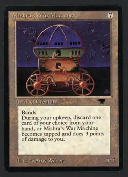 ***Mishra's War Machine*** MTG Antiquities Magic Kid Icarus - Image 1