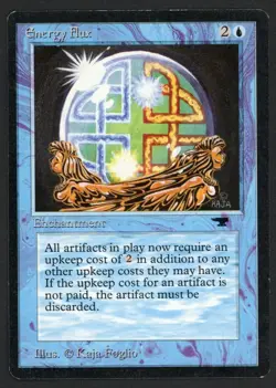 ***Energy Flux*** MTG Antiquities Magic Kid Icarus - Image 1