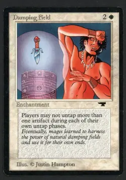 ***Damping Field*** MTG Antiquities Magic Kid Icarus - Image 1