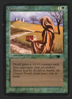 ***Citanul Druid*** MTG Antiquities Magic Kid Icarus - Image 1