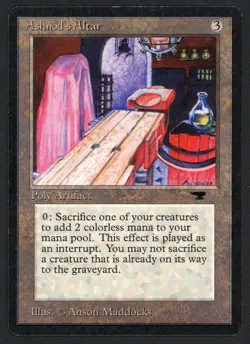 ***Ashnod's Altar*** MTG Antiquities Magic Kid Icarus - Image 1