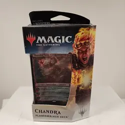 Magic The Gathering 2018 Dominaria Planeswalker Deck Chandra Factory Sealed NOS - Image 1