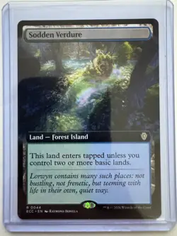 Sodden Verdure (Extended Art Non-Foil) #0044 (NM) ECC Magic MTG NM ENG - Image 1