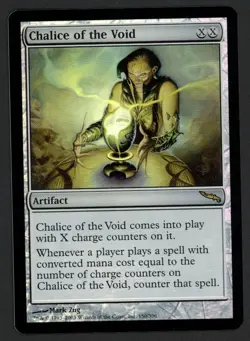***FOIL Chalice of the Void*** MTG Mirrodin Magic Kid Icarus - Image 1