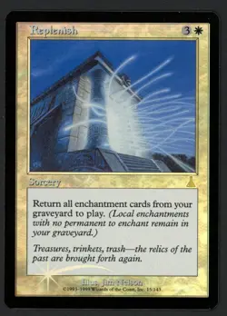 ***FOIL Replenish*** MTG Urza's Destiny Magic Kid Icarus - Image 1