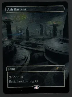 ***Galaxy FOIL Ash Barrens Secret Lair*** MTG Promo Magic Kid Icarus - Image 1