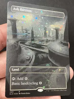 ***Galaxy FOIL Ash Barrens Secret Lair*** MTG Promo Magic Kid Icarus - Image 3