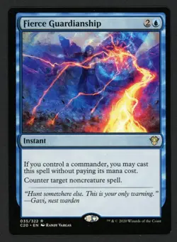 ***Fierce Guardianship*** MTG Commander Magic Kid Icarus - Image 1