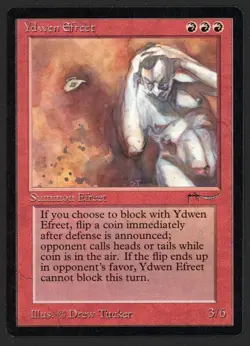 ***Ydwen Efreet*** MTG Arabian Nights Magic Kid Icarus - Image 1