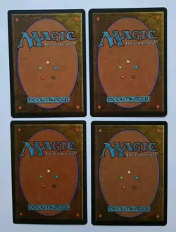 Magic the Gathering MTG Alliances BURNOUT X 4 ( 2 NM & 2 VLP/EX) U 1996 VINTAGE - Image 2