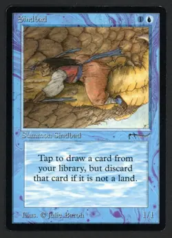 ***Sindbad*** MTG Arabian Nights Magic Kid Icarus - Image 1