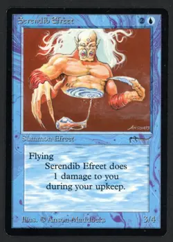 ***Serendib Efreet*** MTG Arabian Nights Magic Kid Icarus - Image 1