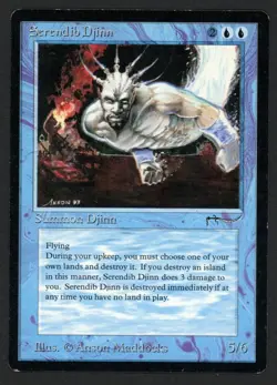 ***Serendib Djinn*** MTG Arabian Nights Magic Kid Icarus - Image 1