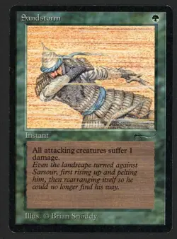 ***Sandstorm*** MTG Arabian Nights Magic Kid Icarus - Image 1