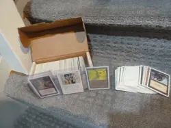 Huge lot of MTG Magic the Gathering cards estate sale find EX COND revised ed. - Image 1