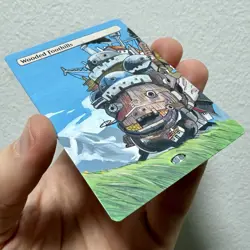 Howl’s Moving Castle - Wooded Foothills - MTG Painted Alter - Khans of Tarkir - Image 2