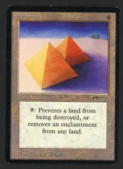 ***Pyramids (Indent)*** MTG Arabian Nights Magic Kid Icarus - Image 1