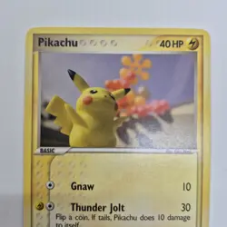 Pokemon Pikachu 016/017 POP Series 2 Regular 40 HP Thunder Jolt Basic Common - Image 4