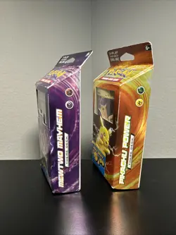 Mewtwo Mayhem and Pikachu Power Theme Deck 2016 Pokemon XY Evolutions Sealed New - Image 2