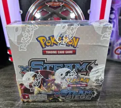 Pokemon TCG XY Steam Siege Booster Box Factory Sealed 36 Packs MINTY - Image 1