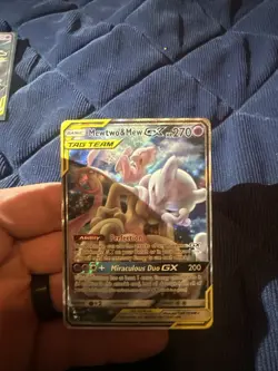 Pokemon Mewtwo and Mew GX SM191 Promo Tag Team 2019 Sun & Moon - Image 4