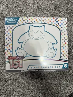 FACTORY SEALED Pokemon TCG Scarlet & Violet 151 ETB Elite Trainer Box - Image 1