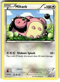Pokemon TCG Kalos Starter Set - Miltank 27/39 - NM - Image 1