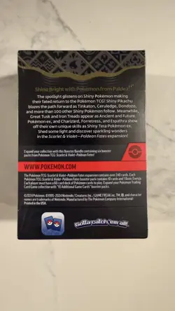Pokemon TCG Scarlet & Violet Paldean Fates Booster Bundle New Factory Sealed - Image 3