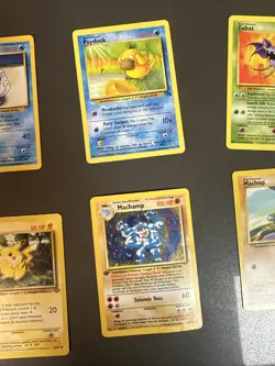 Pokemon Base Set (1999) Lot - Pikachu, Machamp, Squirtle + More - WotC - Vintage - Image 5