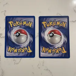 Dark Vaporeon 45/82, Dark Flareon 35/82 Team Rocket Vintage Pokemon TCG LP - Image 3