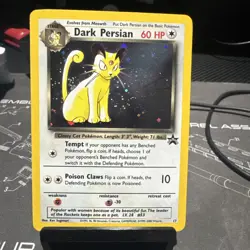 Pokemon WOTC Black Star Promo -Dark Persian- #17 Mint 🔥 - Image 1