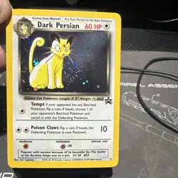 Pokemon WOTC Black Star Promo -Dark Persian- #17 Mint 🔥 - Image 4