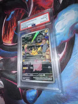 Pokemon Pikachu Scarlet & Violet 151 173/165 Illustration Rare PSA 10 2023 - Image 1