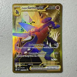 Pokemon Cynthia's Garchomp EX 241/182 Hyper Rare Holo SV10 Destined Rivals - Image 1