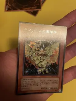 Yugioh Sacred Phoenix of Nephthys MC1-JP003 Secret Rare MP Japanese - Image 3